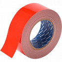 Nastro adesivo ROSSO in poliestere H mm 50x30 mt spessore mm 0,20