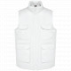 Gilet unisex in policotone multitasche imbottito WK607 WK. Designed To Work