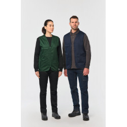 Gilet unisex in policotone multitasche WK608 WK. Designed To Work