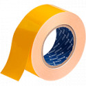 Nastro adesivo GIALLO in poliestere H mm 50x30 mt spessore mm 0,20