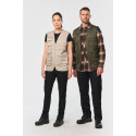 Gilet unisex in policotone multitasche foderato WK609 WK. Designed To Work