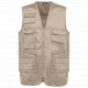 Gilet unisex in policotone multitasche foderato WK609 WK. Designed To Work