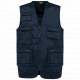 Gilet unisex in policotone multitasche foderato WK609 WK. Designed To Work