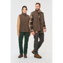 Bodywarmer unisex in pile con interno in sherpa WK610 WK. Designed To Work