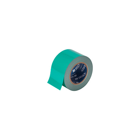 Nastro adesivo VERDE in poliestere H mm 75x30 mt spessore mm 0,20