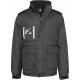 Parka da lavoro con maniche removibili uomo WK6106 WK. Designed To Work