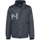 Parka da lavoro con maniche removibili uomo WK6106 WK. Designed To Work