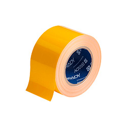 Nastro adesivo GIALLO in poliestere H mm 75x30 mt spessore mm 0,20