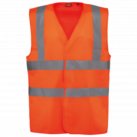 Gilet unisex adulti di sicurezza HI-VIZ WK616 WK. Designed To Work