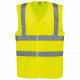 Gilet unisex adulti di sicurezza HI-VIZ WK616 WK. Designed To Work