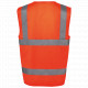 GILET DI SICUREZZA HI-VIZ riciclato con cerniera WK618 WK. Designed To Work
