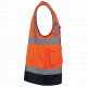 GILET DI SICUREZZA HI-VIZ riciclato con cerniera WK618 WK. Designed To Work