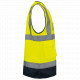 GILET DI SICUREZZA HI-VIZ riciclato con cerniera WK618 WK. Designed To Work