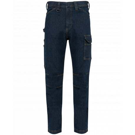 Pantaloni Denim uomo multitasche WK705 WK. Designed To Work