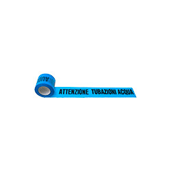 Rotolo nastro PE azzurro TUBO ACQUA mt 200