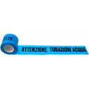 Rotolo nastro PE azzurro TUBO ACQUA mt 200