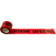 Rotolo nastro PE rosso CAVI ELETTR. mt 200