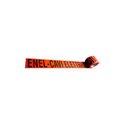 Rotolo nastro PE rosso CAVO EL. ENEL mt 200