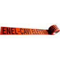Rotolo nastro PE rosso CAVO EL. ENEL mt 200