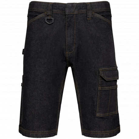 Bermuda uomo denim multitasche WK715 WK. Designed To Work