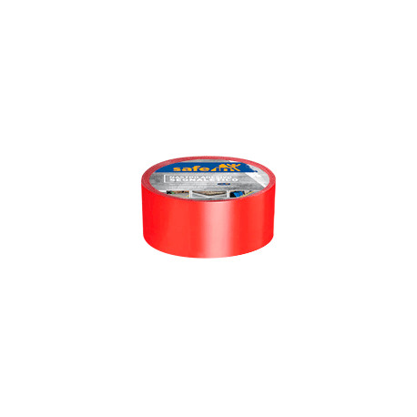 Nastro adesivo SAFE IN in PVC col. ROSSO h mm 50x33 mt spess. 0,16 mm