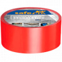 Nastro adesivo SAFE IN in PVC col. ROSSO h mm 50x33 mt spess. 0,16 mm