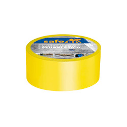 Nastro adesivo SAFE IN in PVC col. GIALLO h mm 50x33 mt spess. 0,16 mm