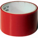 Nastro autoadesivo ANTI-EFFRAZIONE in poliestere rosso mm 50x50 mt
