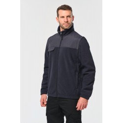 Giacca in pile con maniche removibili uomo WK9105 WK. Designed To Work