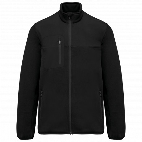 Giacca uomo in politricot riciclato WK9108 WK. Designed To Work