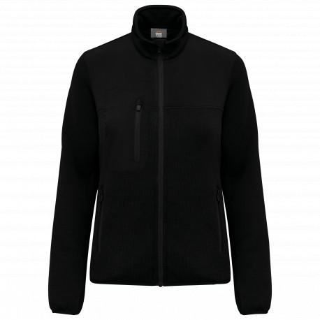 Giacca donna in politricot riciclato WK9109 WK. Designed To Work