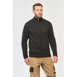 Cardigan foderato in pile uomo WK959 WK. Designed To Work