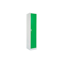 Armadio spogliatoio con 1 anta singola colorata verde
