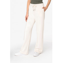 Pantalone da jogging donna ecosostenibile ampio French Terry NS707 Native Spirit