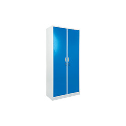 Armadio spogliatoio con 2 ante singole colorate BLU