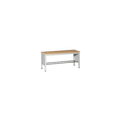 Panchina con seduta in legno cm 100 x 35 x 45 h