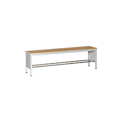 Panchina con seduta in legno cm 150 x 35 x 45 h
