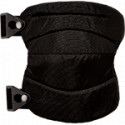 Ginocchiere in cordura ampio profilo chiusura con gancio