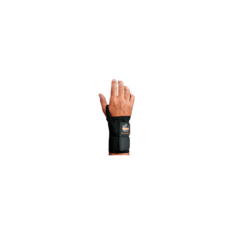 Polsiera mano sinistra cinturino doppio,chiusura velcro,col. NERO tg. M