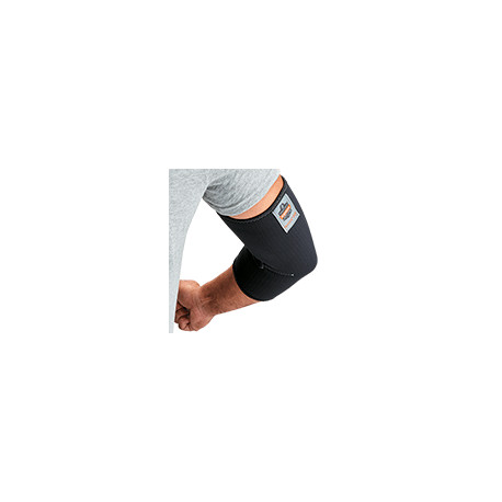 Gomitiera in neoprene perforato 650 e maglia spandex col. NERO tg. M