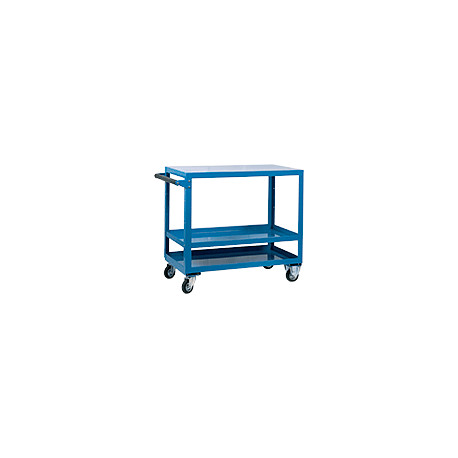 Carrello a tre ripiani uno superiore e due inferiori