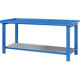 Tavolo da lavoro con bordo di contenimento sui 3 lati cm 200x88 h.