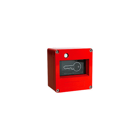Contenitore emergenza chiave con martelletto