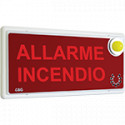 Dispositivo ottico acustico UNI EN 54-3:2002+A2:2006 UNI EN54-23:2010