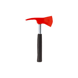 Picozzino in acciaio manico gomma DIN 14294 compreso fodero