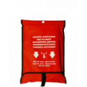 Coperta antifiamma in custodia morbida