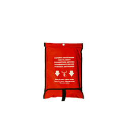 Coperta antifiamma in custodia morbida