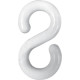 Conf. 25 ganci S per catene plastica