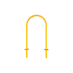 Archetto antisosta giallo tubo diametro 33 mm