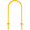 Archetto antisosta giallo tubo diametro 33 mm
